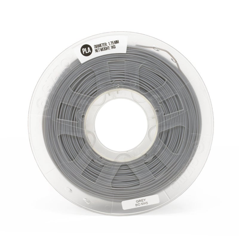 Gizmo Dorks 3D Printer Filament 2.85mm PLA, Neat Wind, Fits Most FDM 3D Printers, 1kg Spool (2.2lb), Gray - Image 2